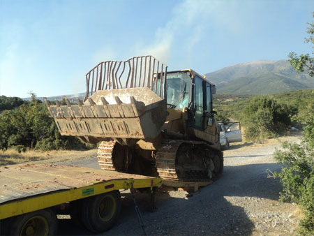 Πυρκαγιά στην περιοχή της Λάκκας Δήμου Πέλλας